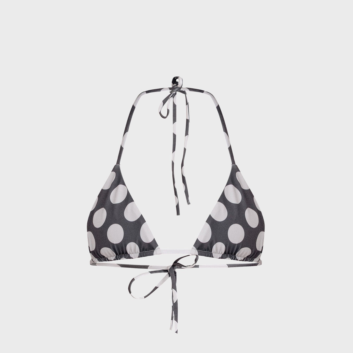 Belle Anna Estelle Top - Brown Polka Dot
