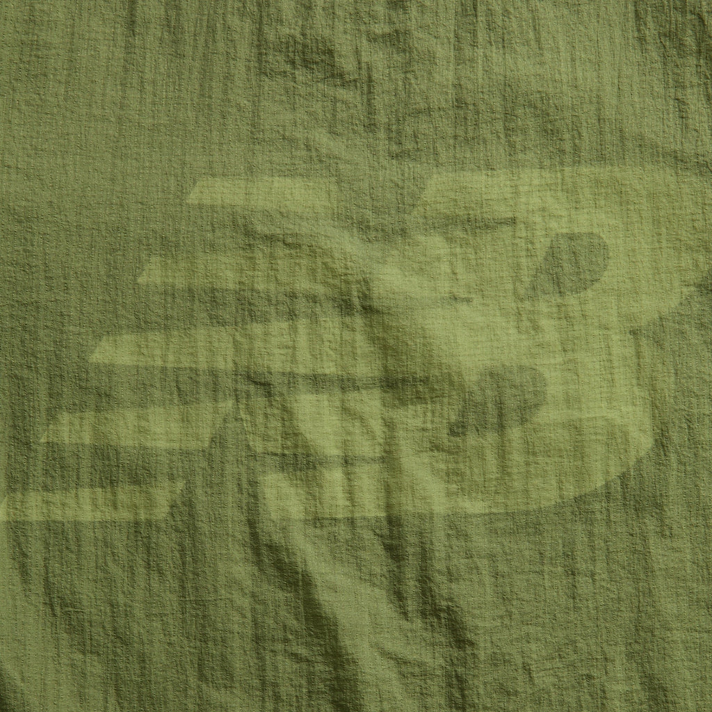 New Balance Grey Double Layer Tee - Oregon Grass / Green