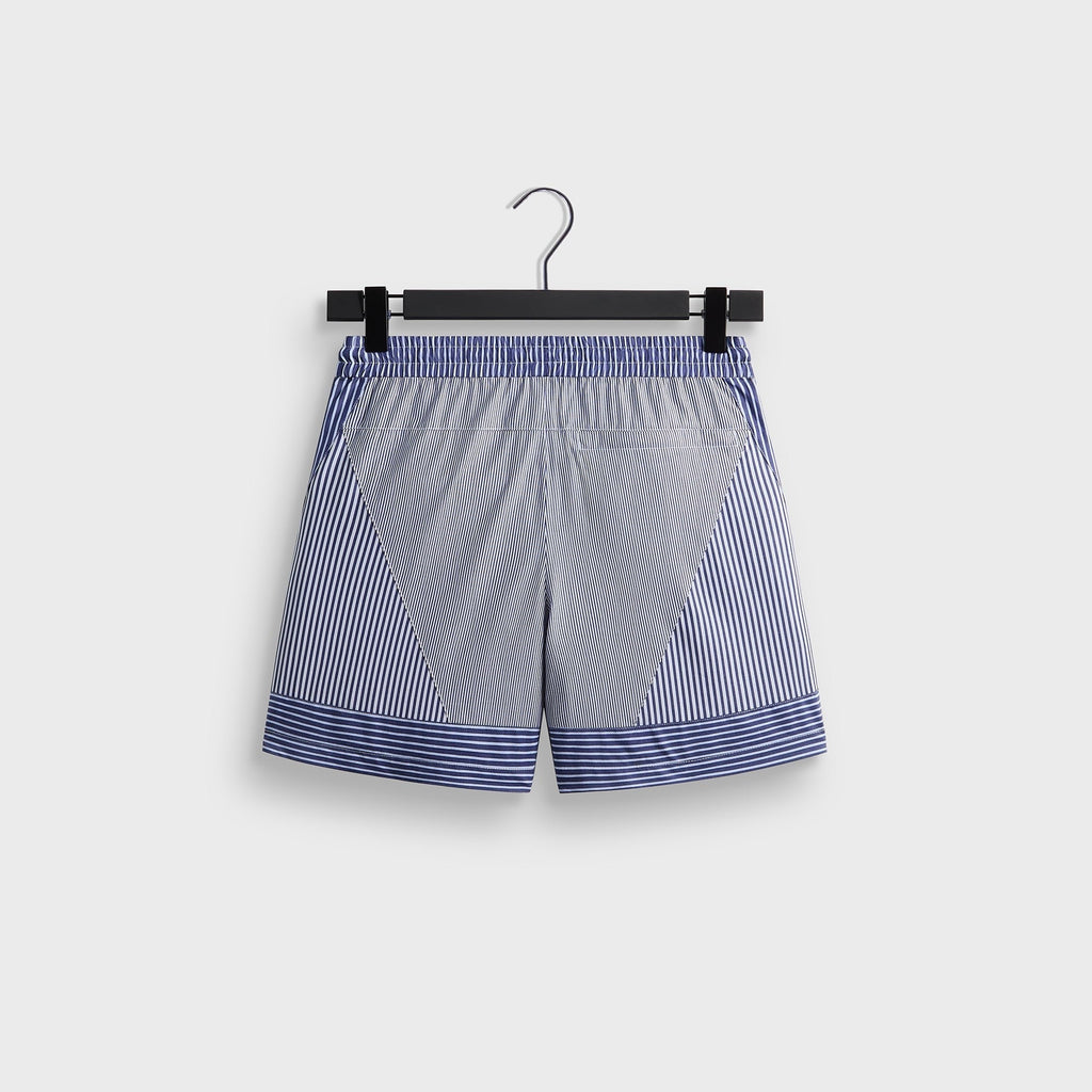 Kith Poplin Stripe Turbo Short - Darkshore