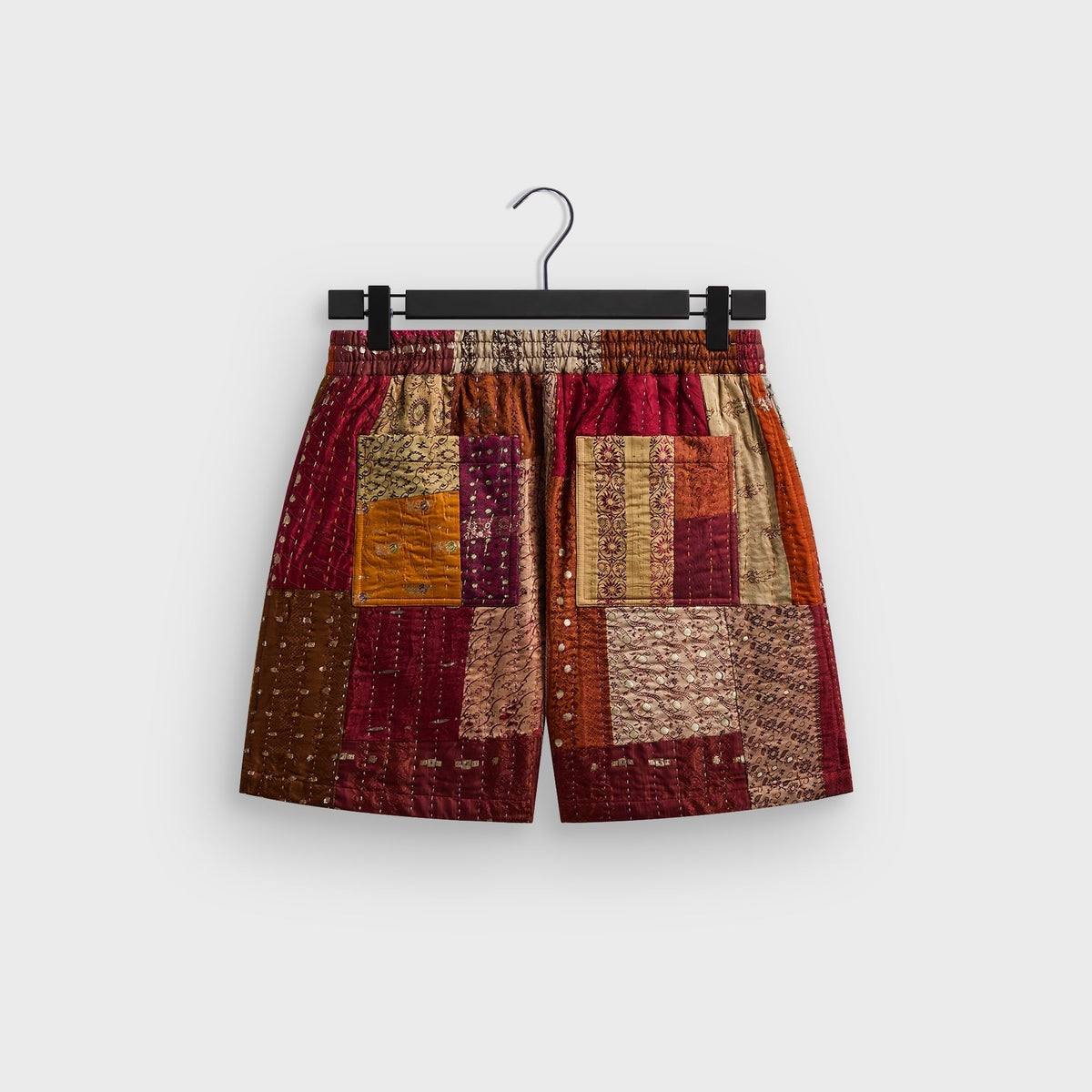 &Kin Tal Patchwork Short - Brown / Multi