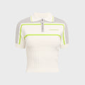 Casablanca Tennis Polo Shirt - White