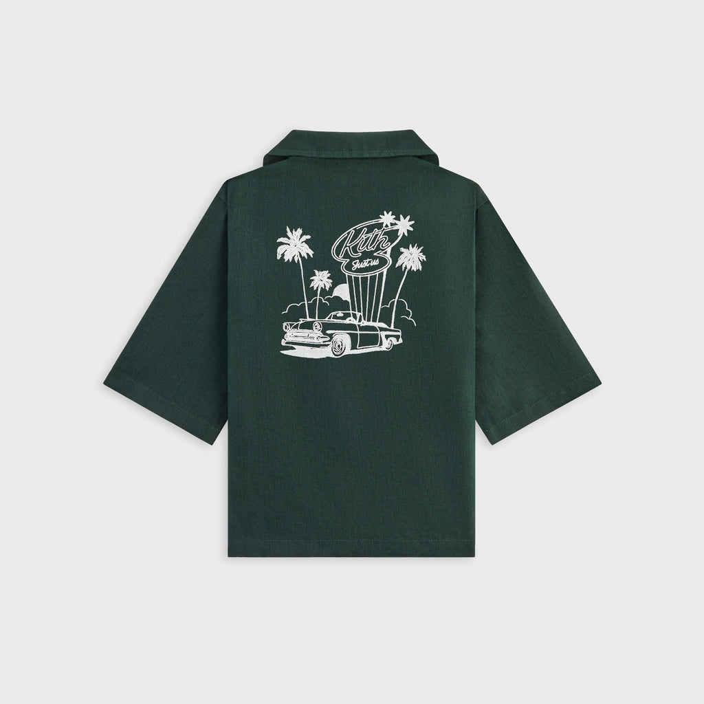 Kith Kids Thompson Camp Shirt - Stadium