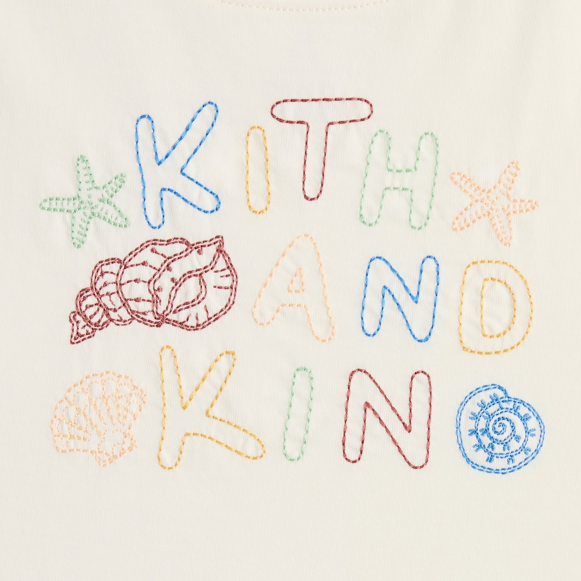 Kith Kids Embroidered Graphic Muscle Tank - Silk