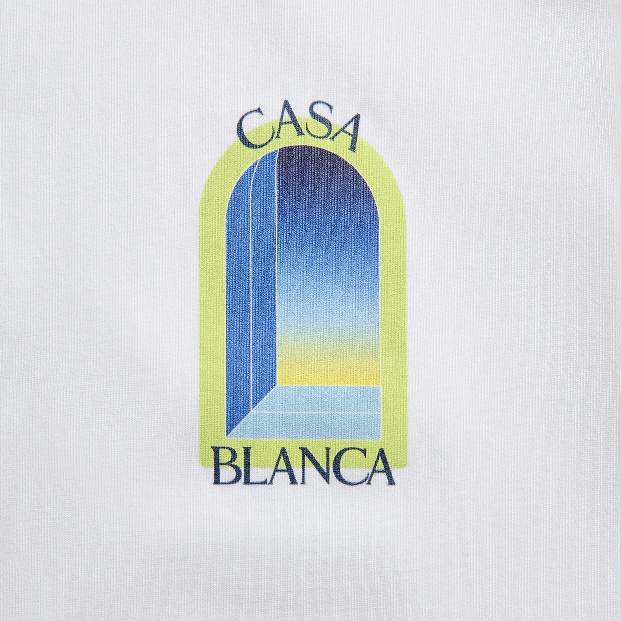 Casablanca Arches Classic Short Sleeve Tee - White