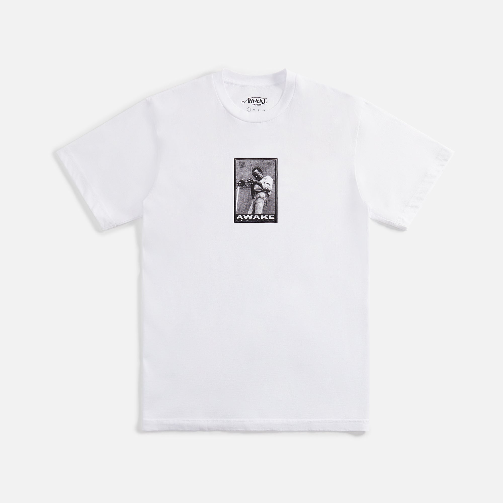 Awake NY Miles Davis Printed Tee - White
