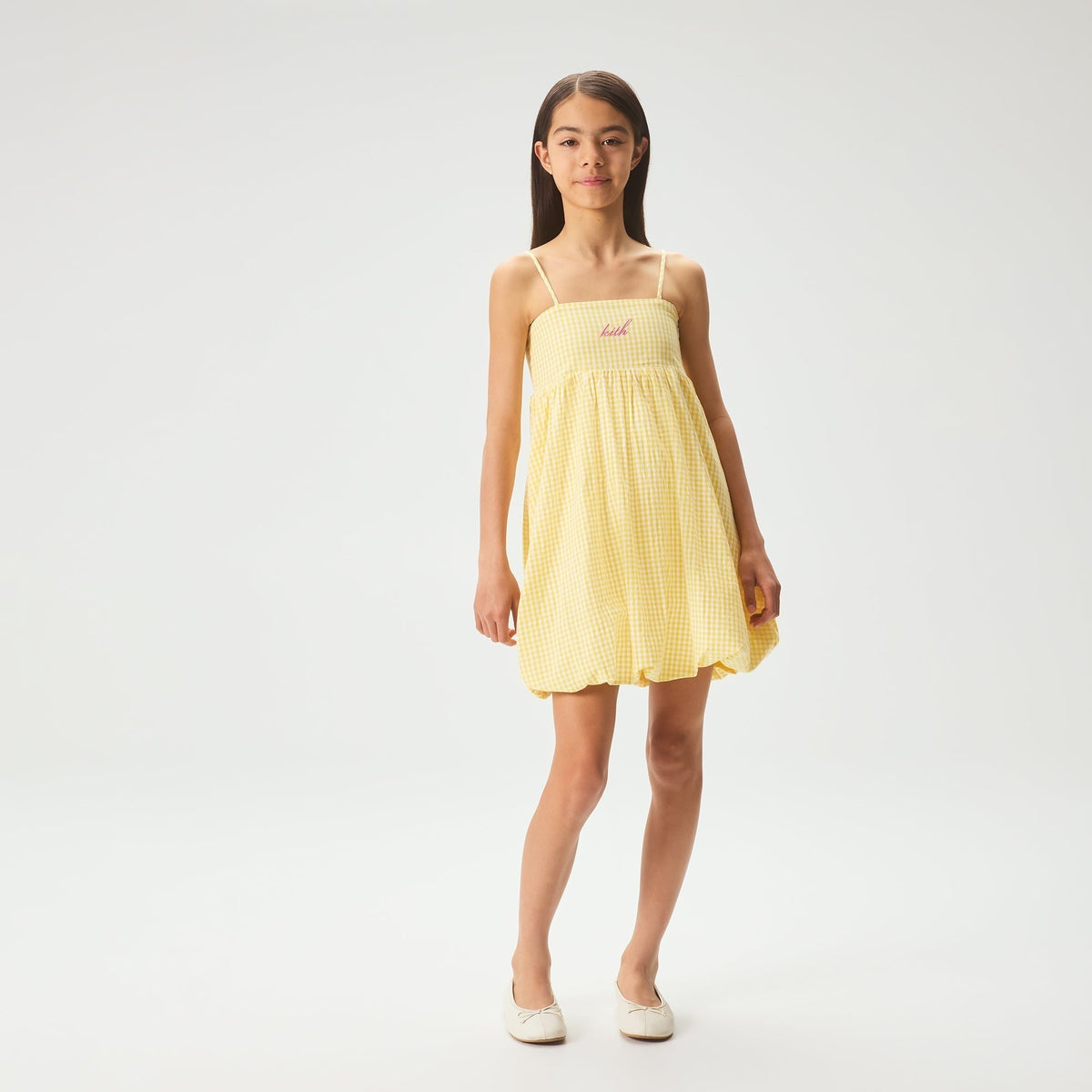 Kith Kids Gingham Peyton II Bubble Dress - Ardor