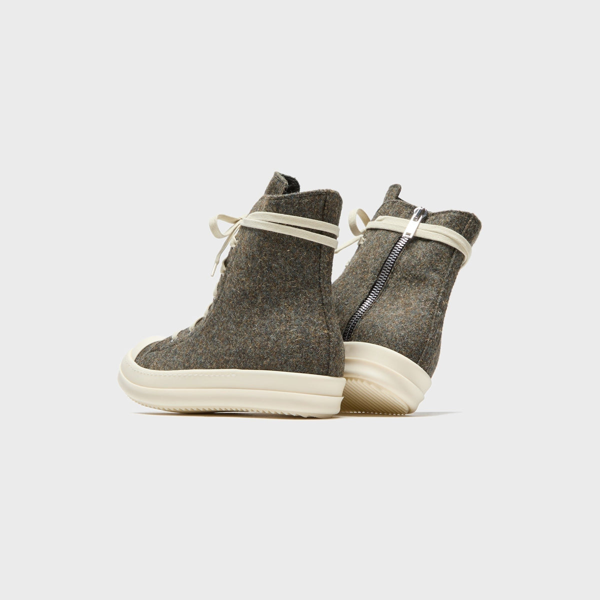 Rick Owens Scarpe Sneakers - Bosco / Milk / Milk