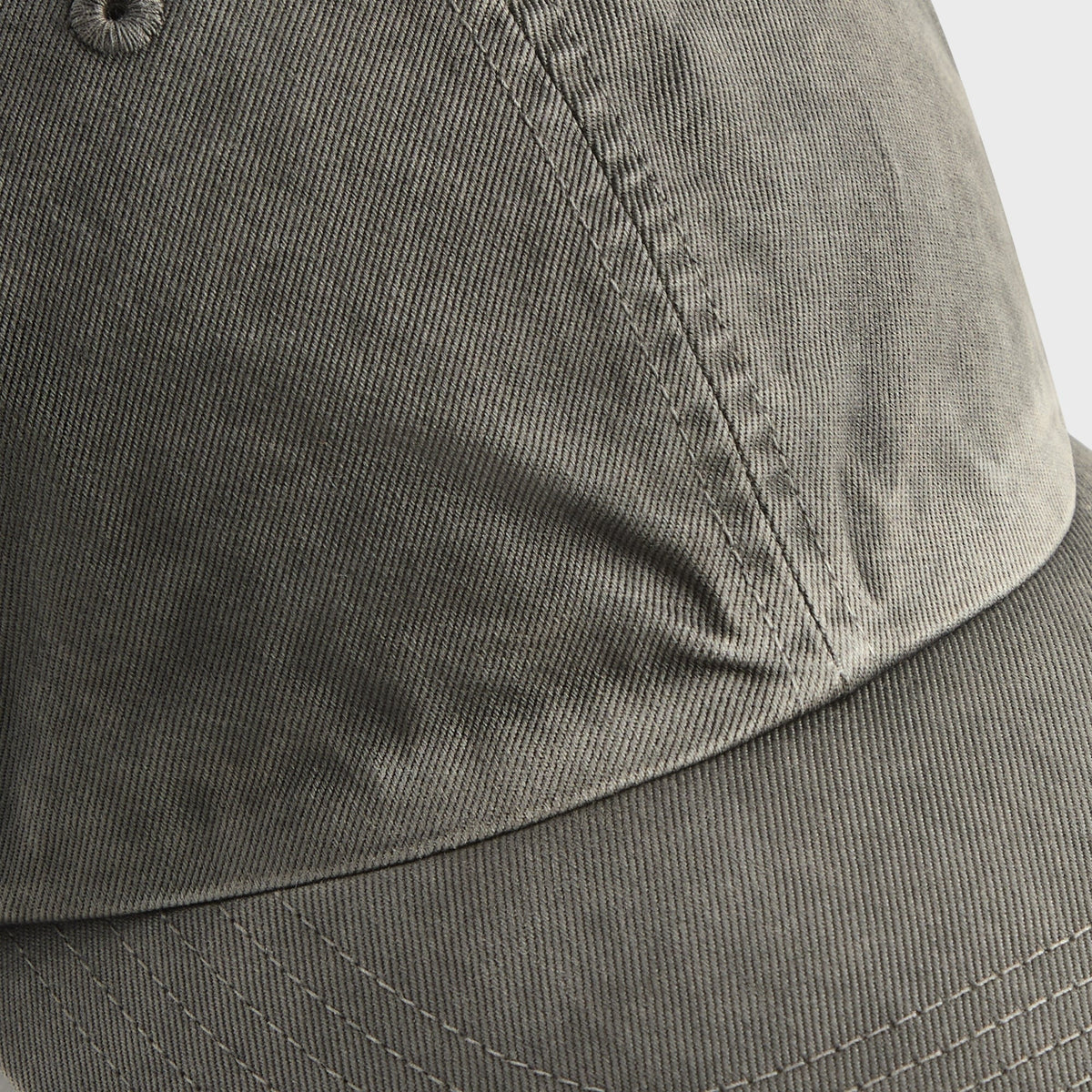 Auralee Garment-Dyed Finx Chino Cap - Ink / Black