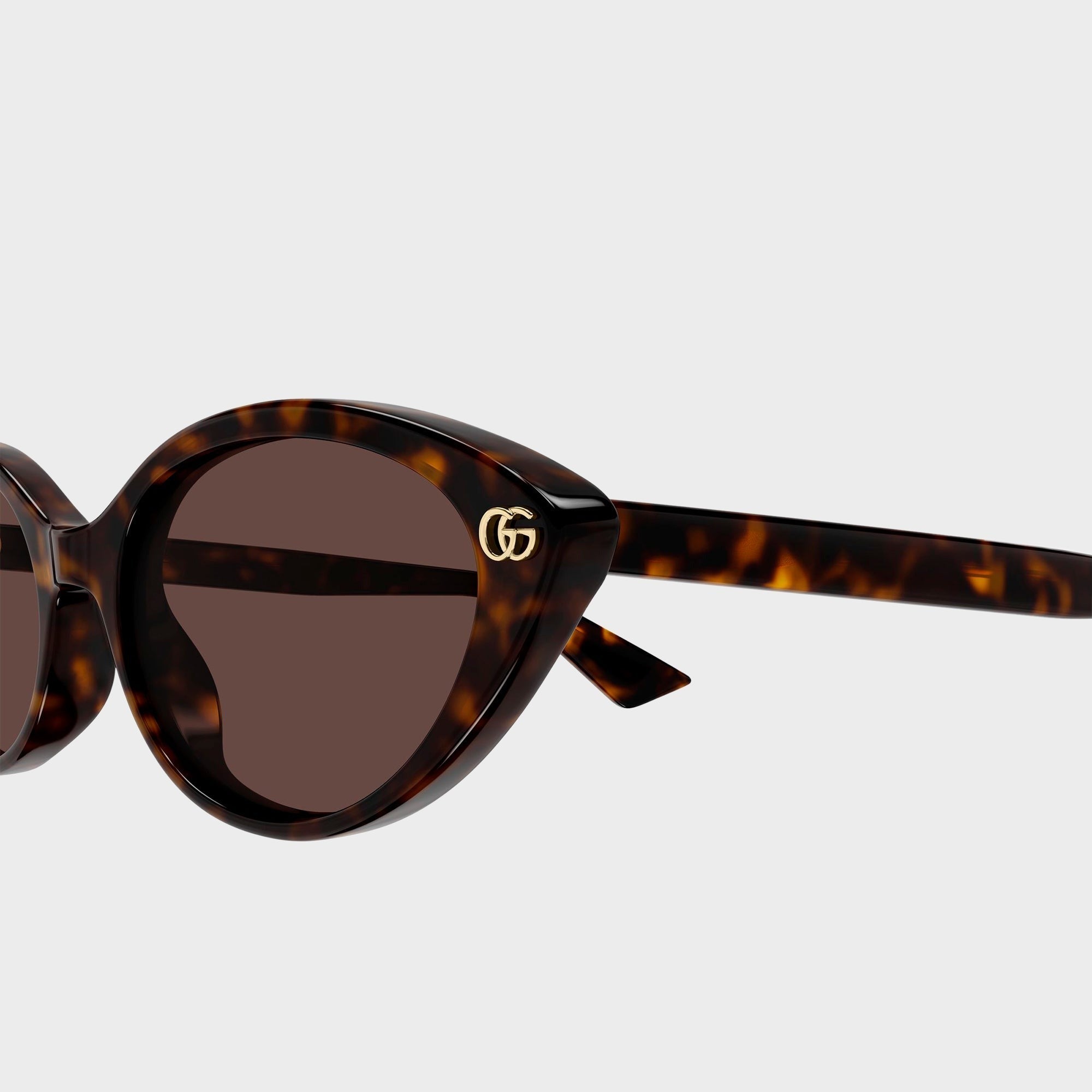 Gucci GG2110S Cat-Eye Sunglasses - Havana / Brown