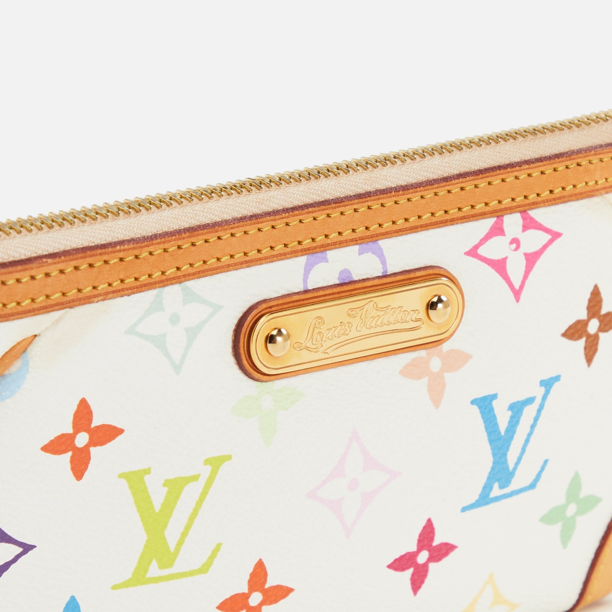 WGACA Louis Vuitton Milla Pochette - White / Multi