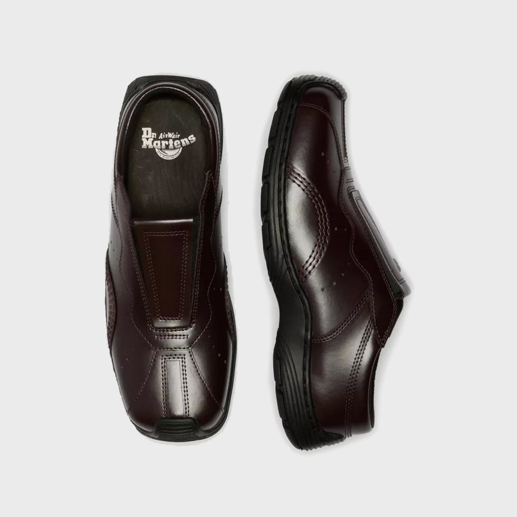 Dr. Martens Aurix Satin Finish Leather Mule - Oxblood