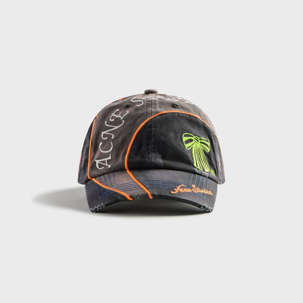 Acne Studios Embroidered Logo Cap - Black