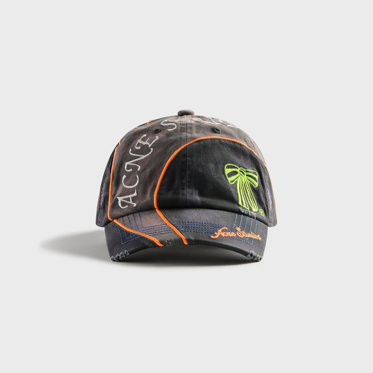 Acne Studios Embroidered Logo Cap - Black