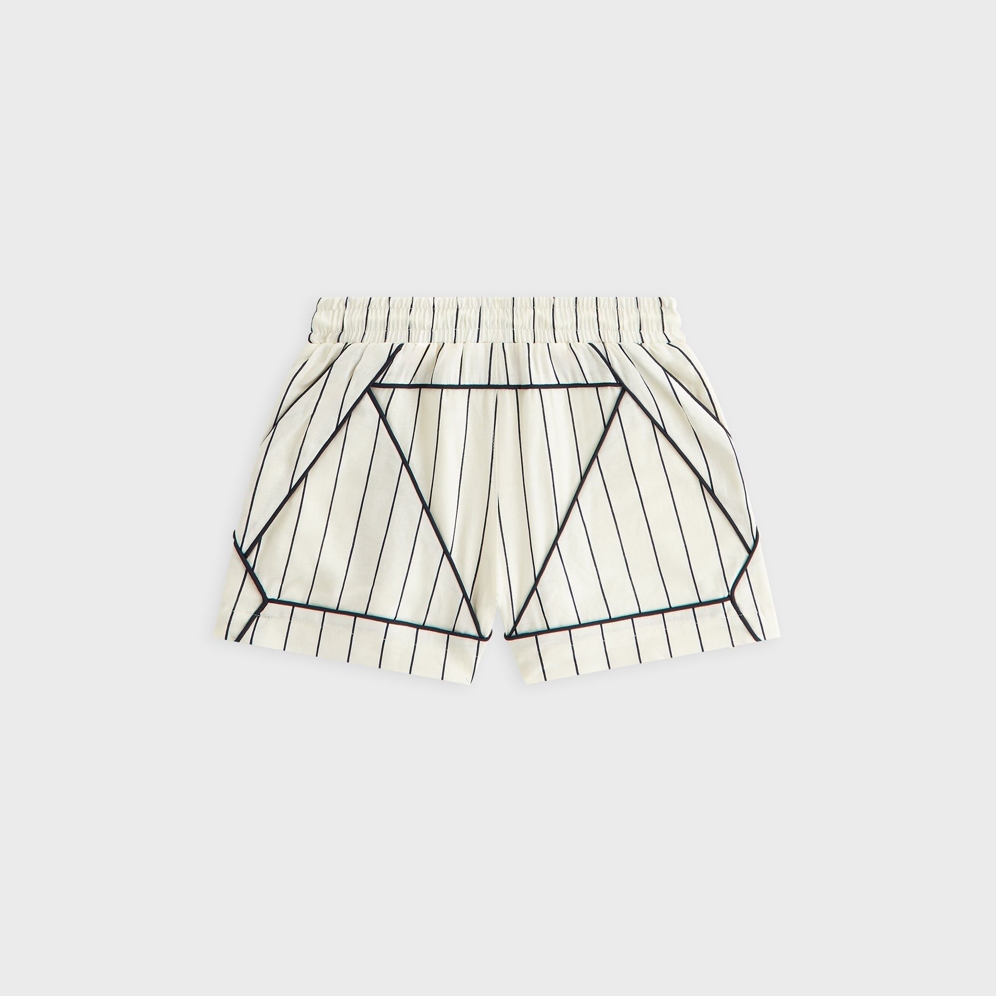 Kith Kids Pinstripe Baseball Turbo Short - Silk