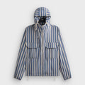 Kith Barre Stripe Full Zip Raj Jacket - Breeze