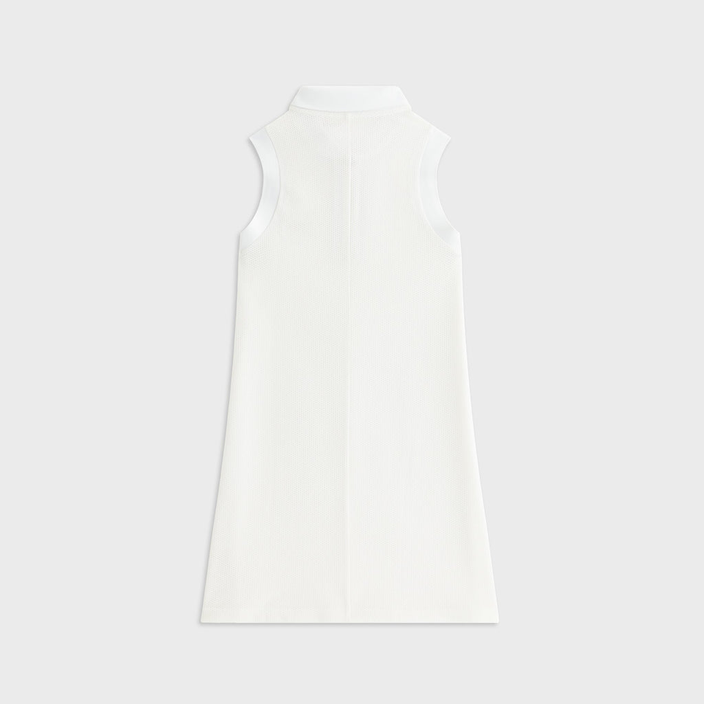 Kith Women Perry Polo Mesh Dress - White