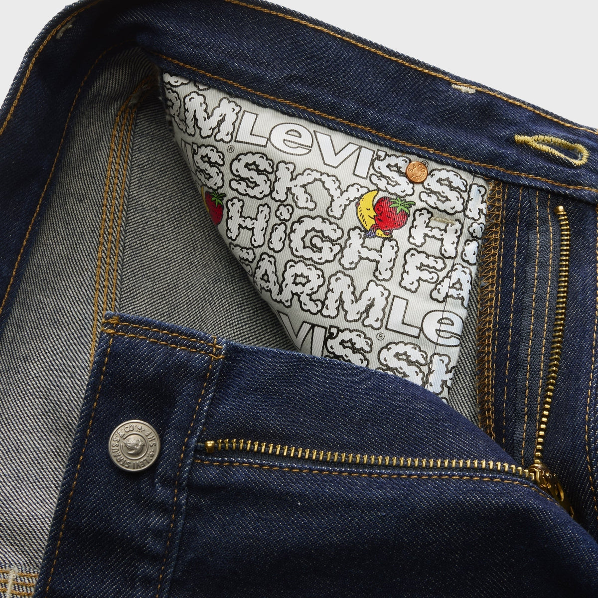 Levi's x Sky High Farm Goods Loose Jeans - Mid Indigo