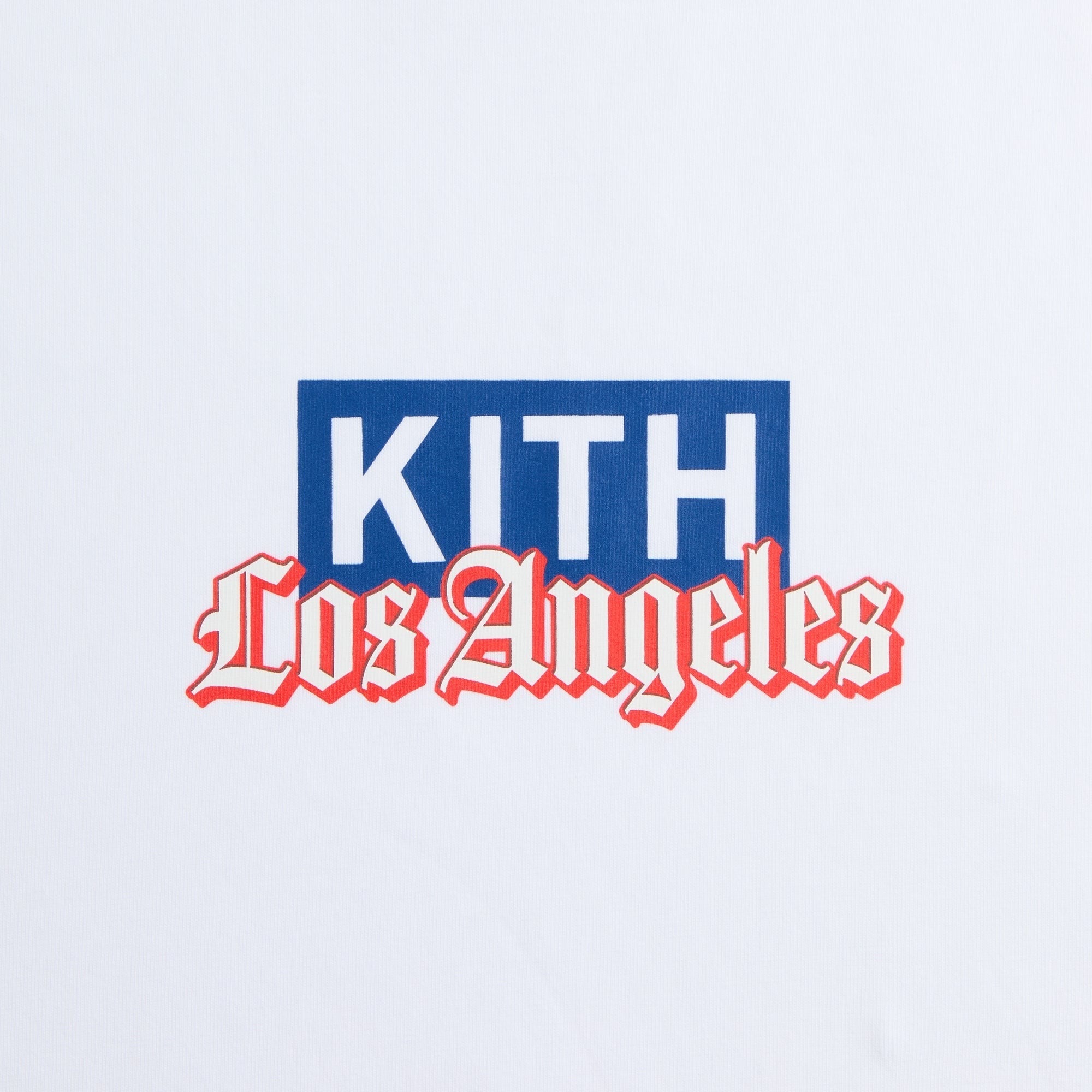 Kith Los Angeles Classic Logo Tee - White