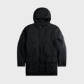 Stone Island Ghost Hooded Short Parka - Navy Blue