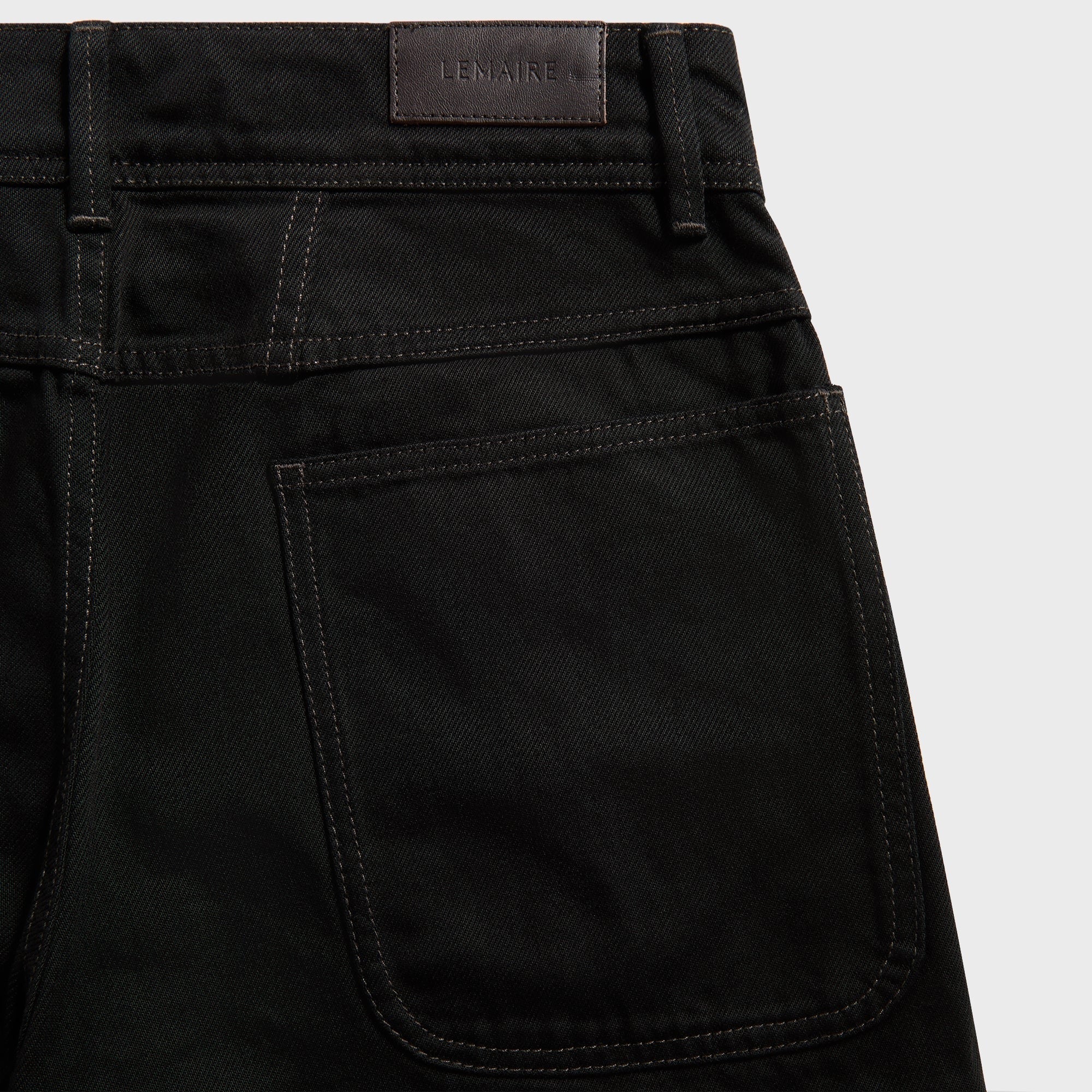 Lemaire Twisted Workwear Pants - Black