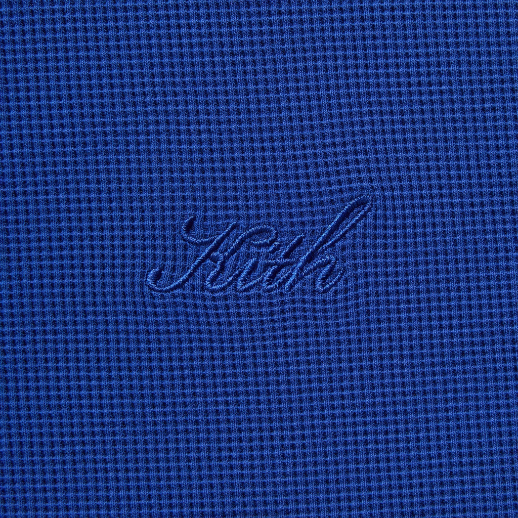 Kith Micro Waffle Long Sleeve Colby Pullover - Current