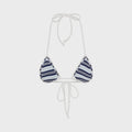 Frankies Bikinis x Jennie Nick Knit Top - Arctic Stripe