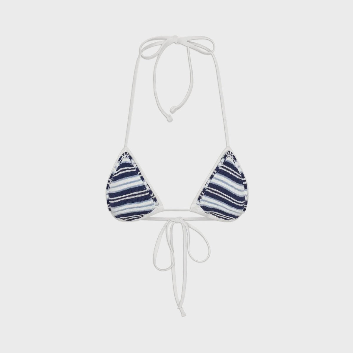 Frankies Bikinis x Jennie Nick Knit Top - Arctic Stripe
