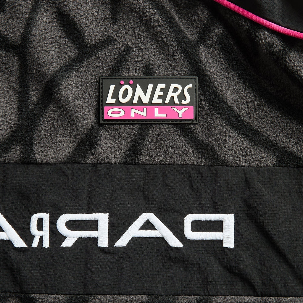 by Parra Loners Only Fleece Jacket - Black