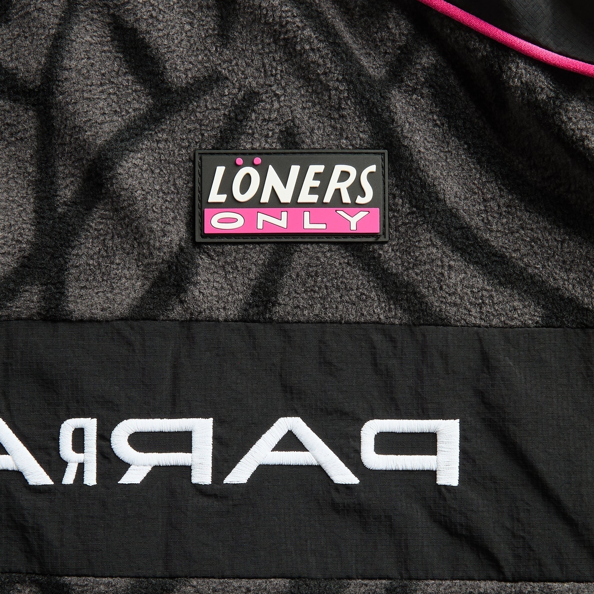 by Parra Loners Only Fleece Jacket - Black