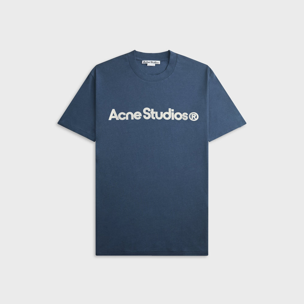 Acne Studios Graphic Tee - Navy Blue