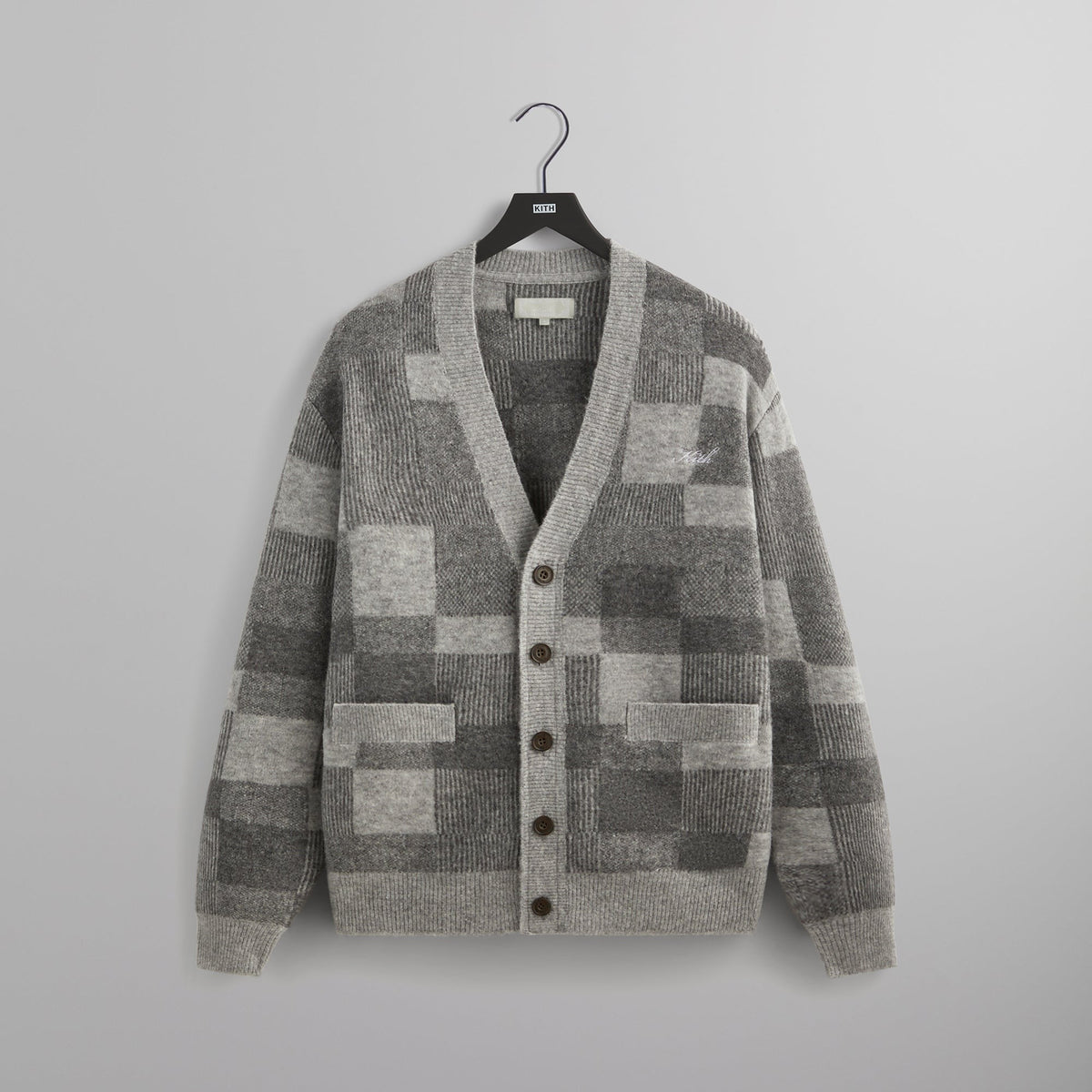 Kith Jean Check Cardigan - Tin