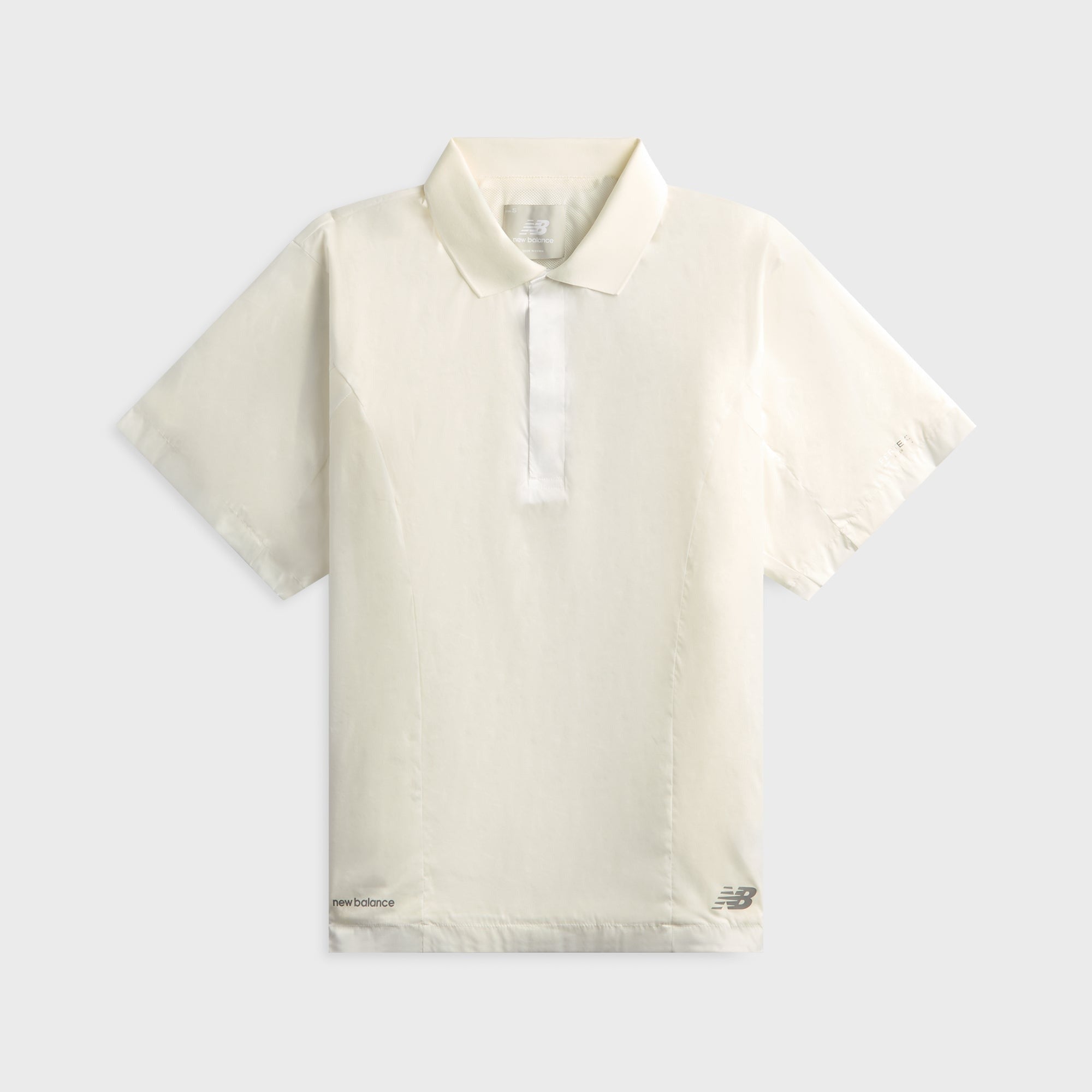 New Balance Grey Polo - Sea Salt