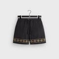 Kith Cupro Linen Cedar Short - Black
