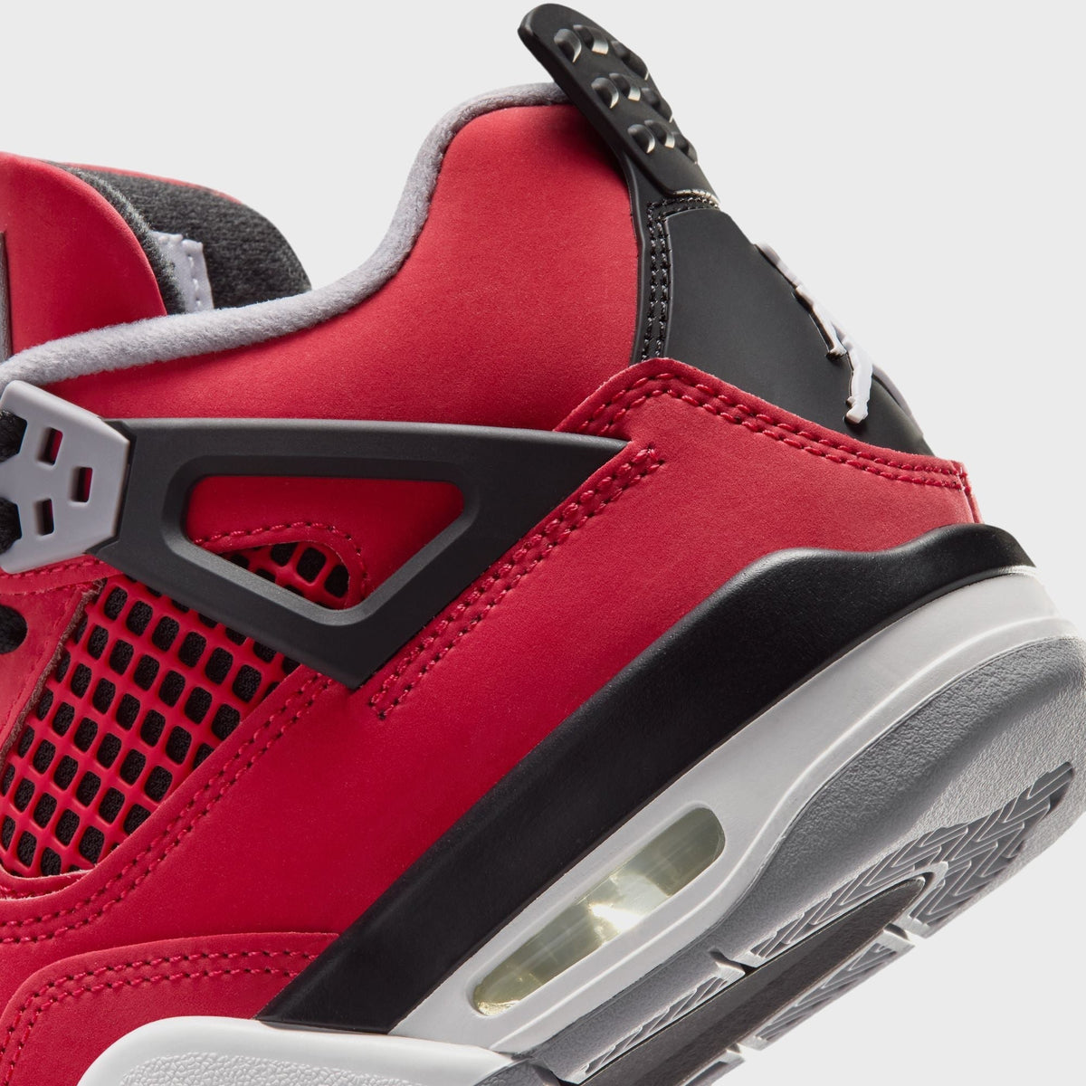 Jordan GS Air Jordan 4 - Fire Red / White / Black / Cement Grey