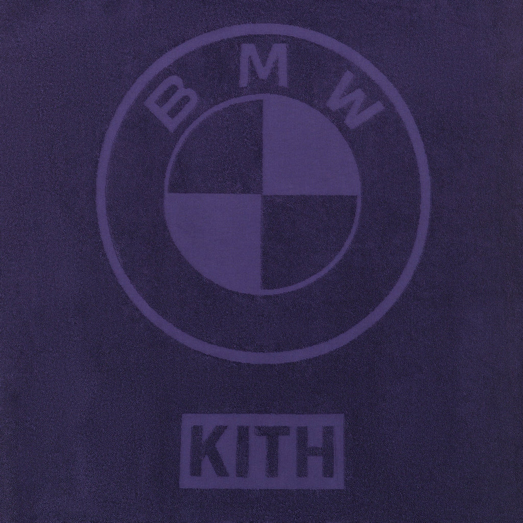 Kith for BMW Jacquard Towel - Techno Violet