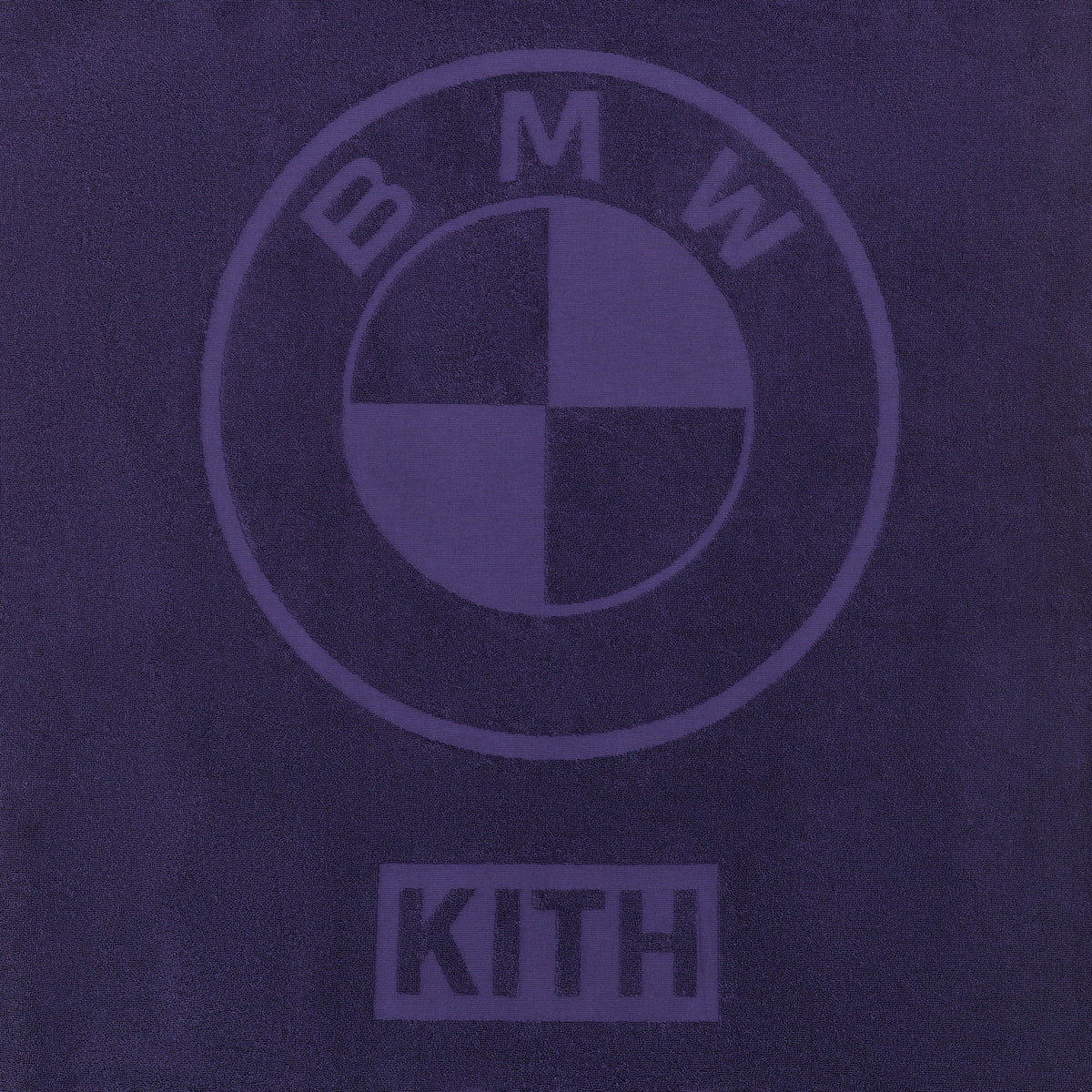 Kith for BMW Jacquard Towel - Techno Violet