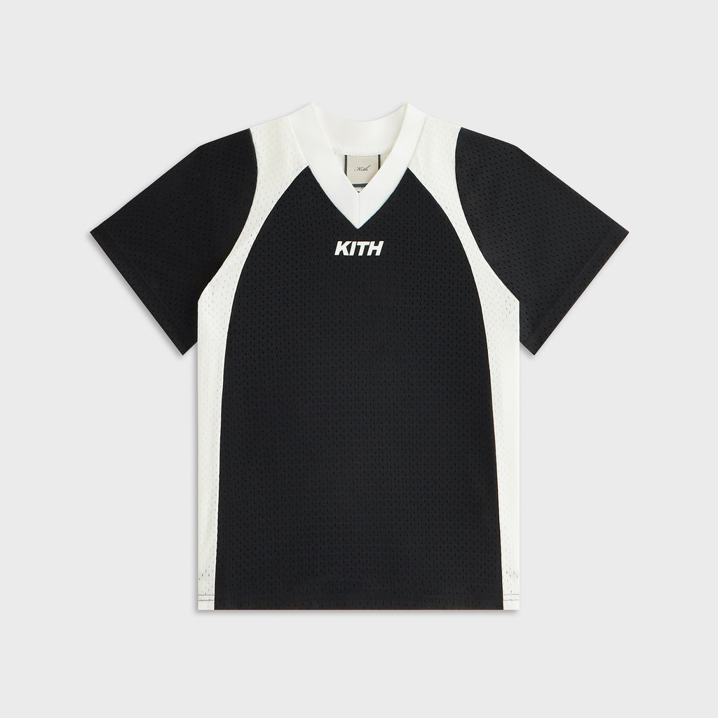 Kith Women Nicci II Paneled Mesh Tee - Black