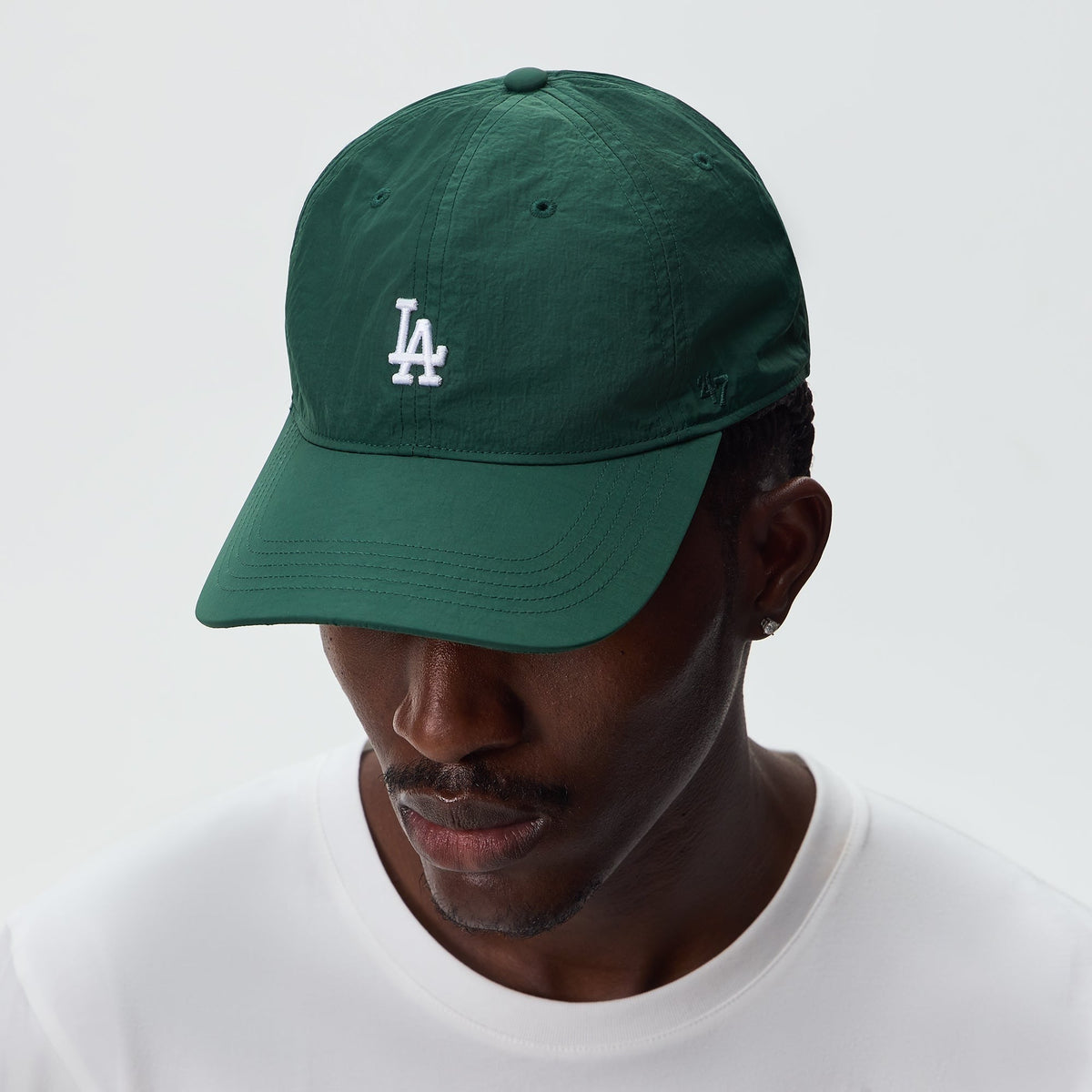 Kith & '47 for the Los Angeles Dodgers Nylon Mini Logo Brand Aaron Classic Cap - Stadium