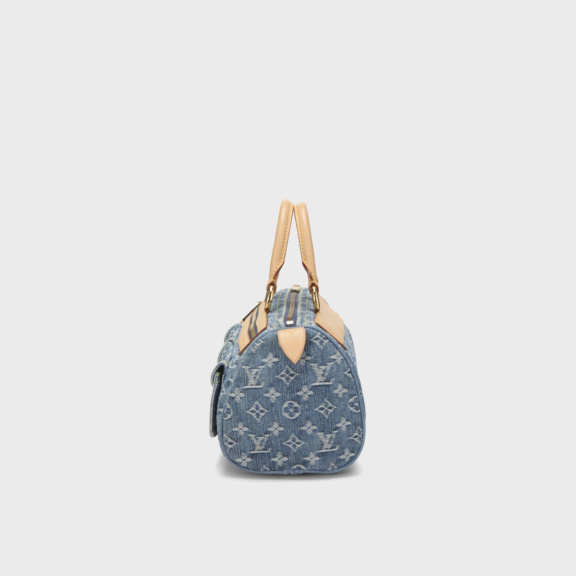 WGACA Louis Vuitton Denim Neo Speedy - Blue