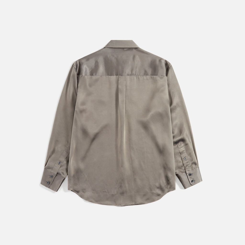 Alexander Wang Boyfriend Shirt - Grey / Black