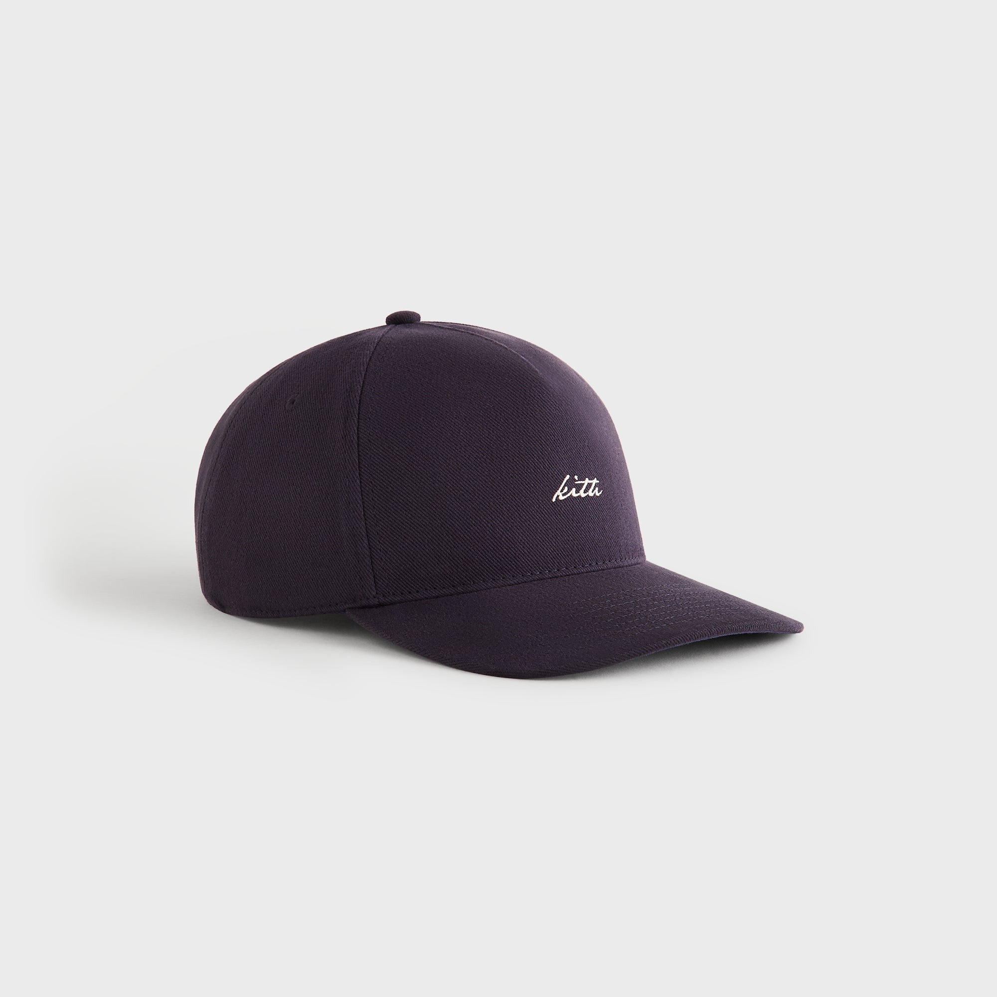 Kith Autograph Brushed Twill Bay Low Pinch Crown Cap - Nocturnal