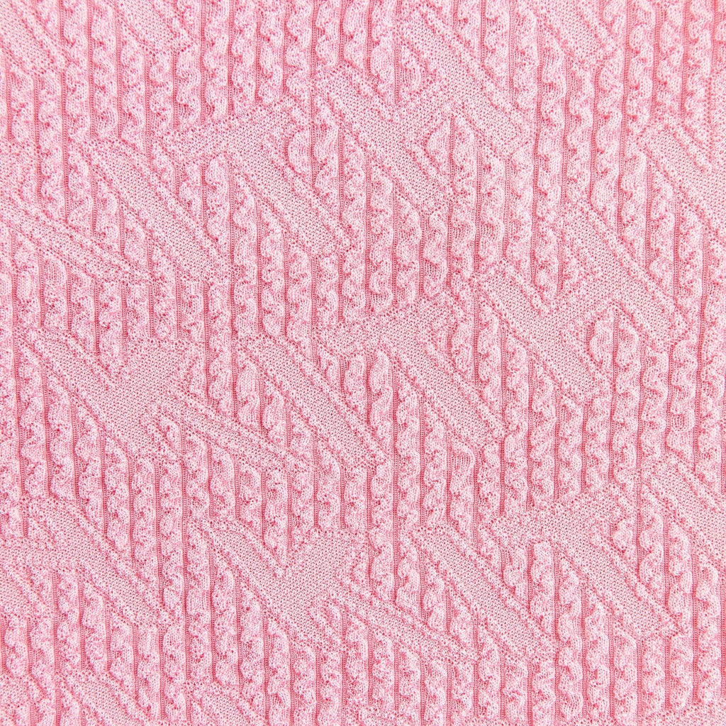 Kith Kids Textured Monogram Audrey One Piece Suit - Bubblegum