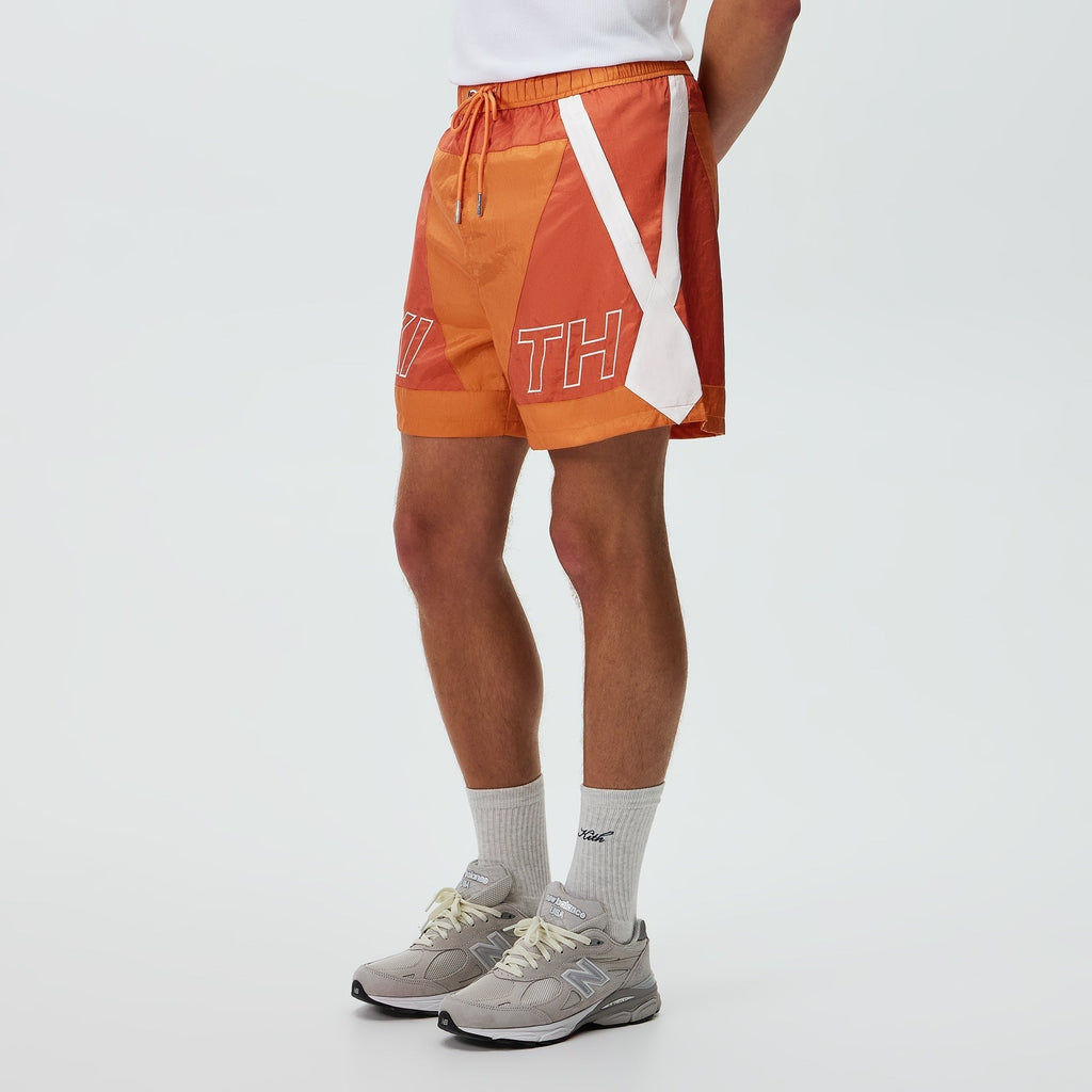 Kith Washed Nylon Turbo Short - Clementine