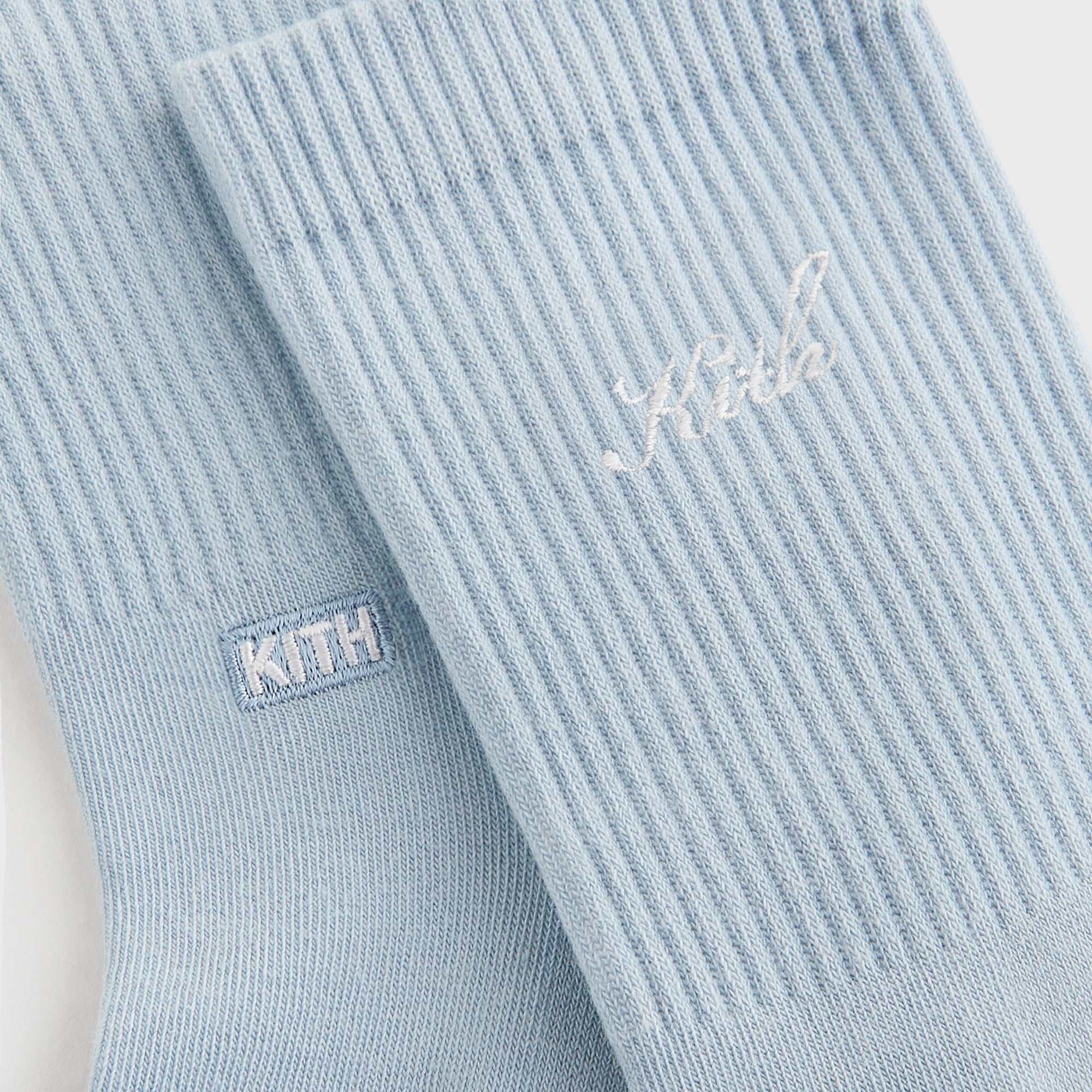 Kith Women 3-Pack Lightweight Cotton Classic Crew Sock - Multi