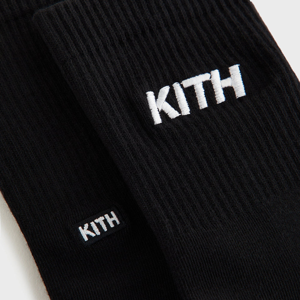 Kith Women Classic Crew Pilates Socks - Black