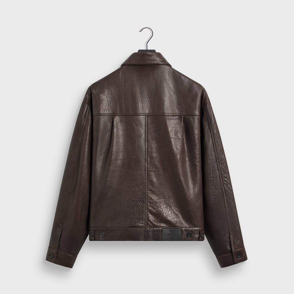 Kith Vintage Leather Alonzo Jacket - Kindling