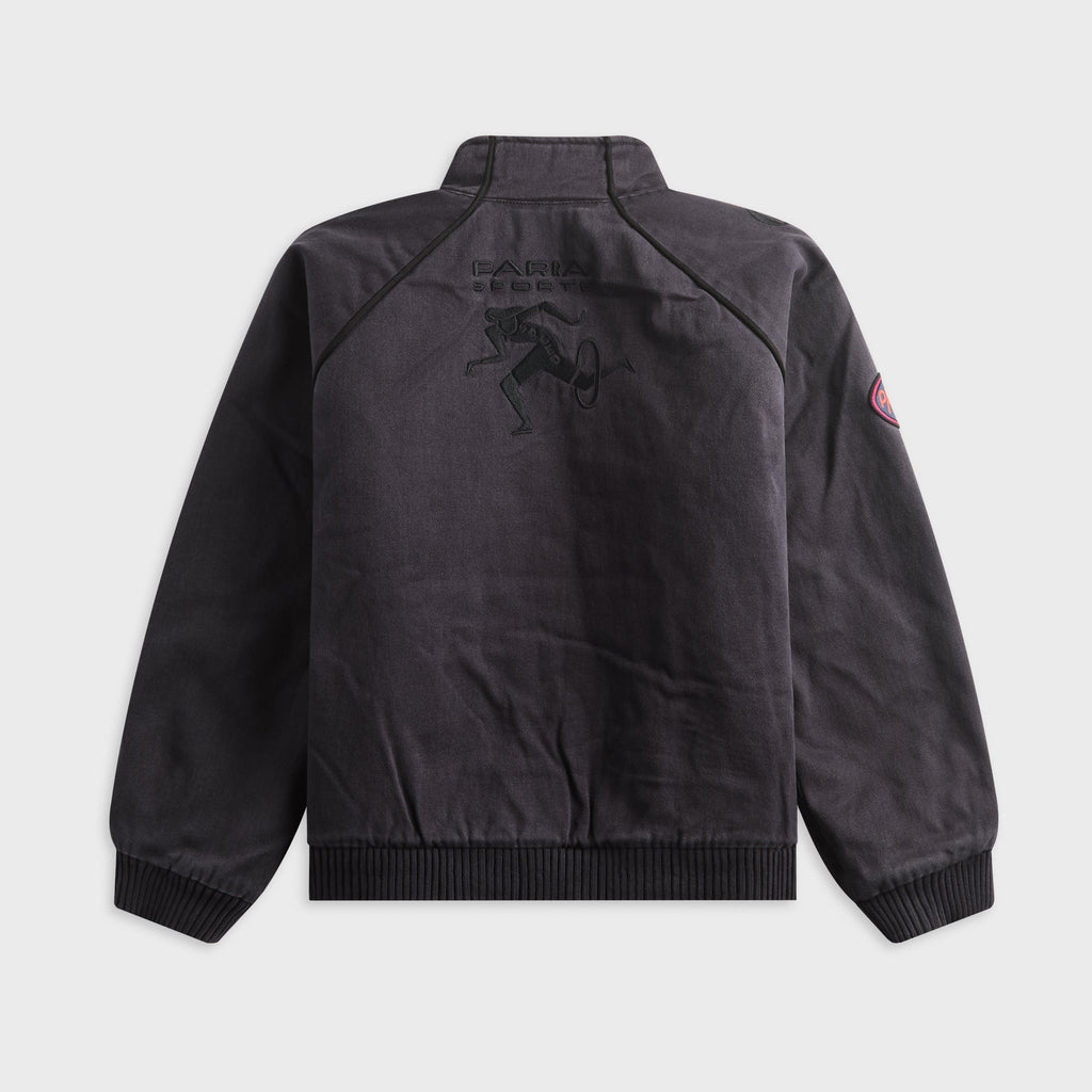 by Parra Owl Meets Rat Racing Jacket - Blue