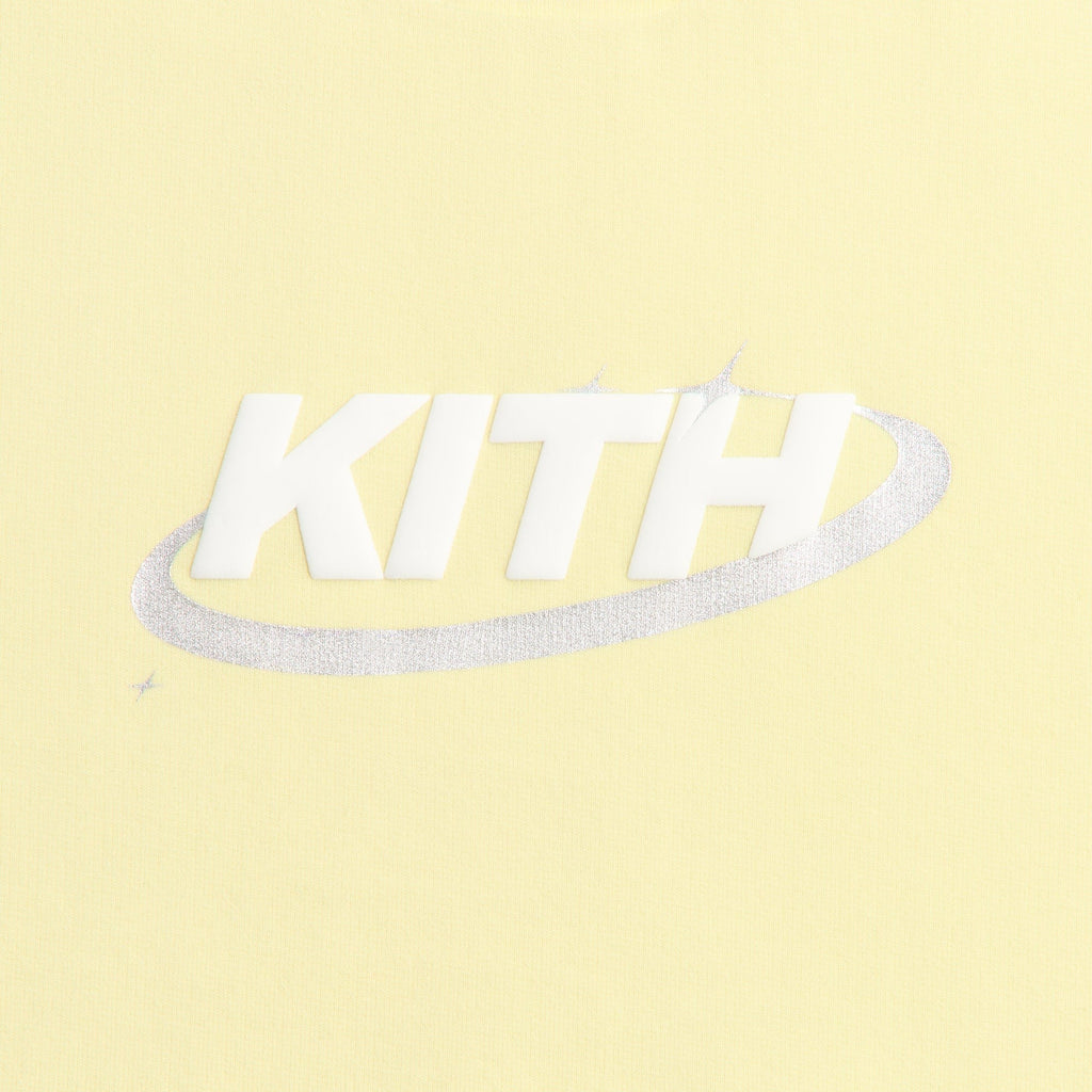 Kith Kids Short Sleeve Nelson Cropped Crewneck - Yellow Haze