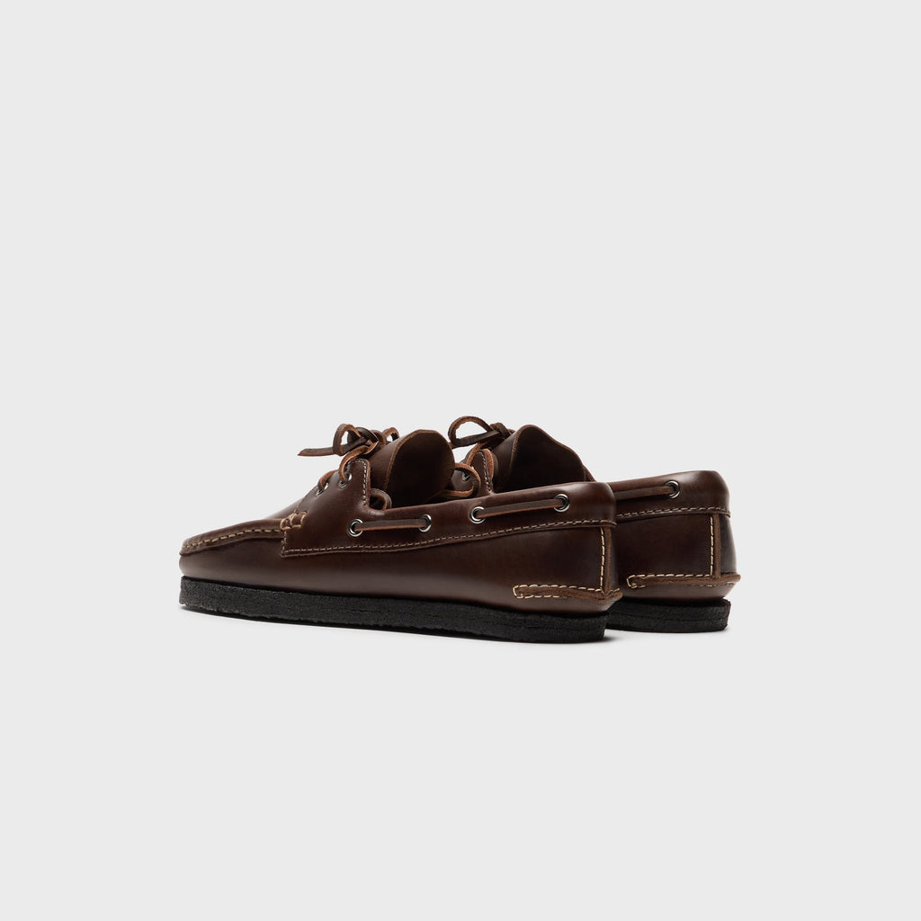 Clarks Godney Boat Shoe - Chestnut Brown