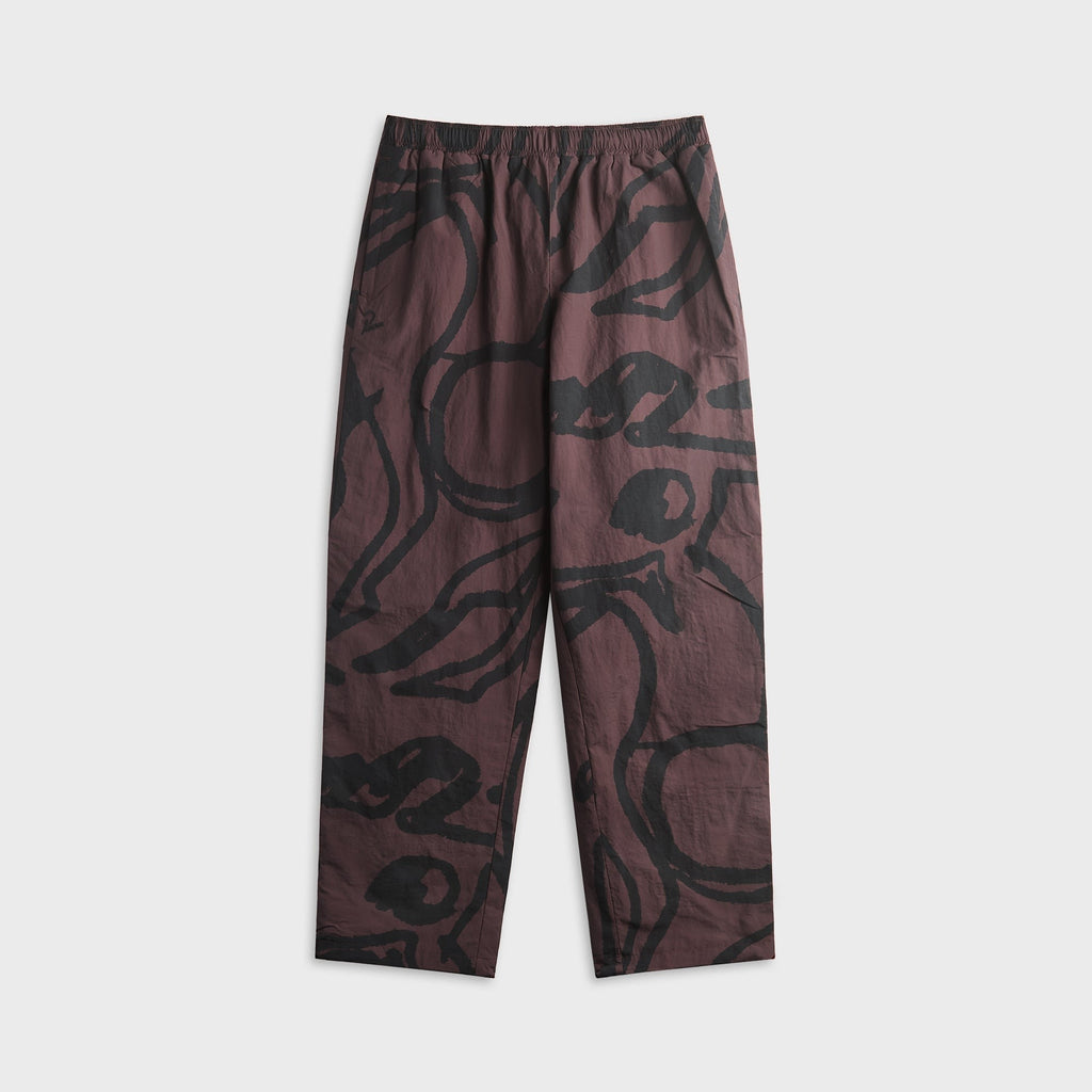 by Parra Freak Scene Track Pant - Brown